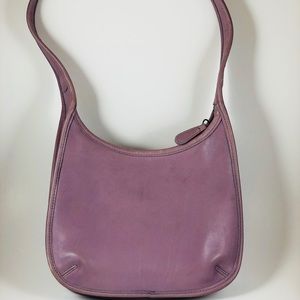 COACH Full Grain Soft Lavender Leather Purse
